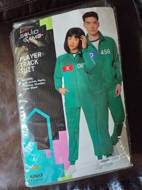 Squid Game Player Track Suit Costume - L